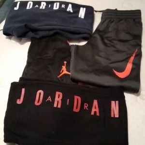 Nike and jordan sweats